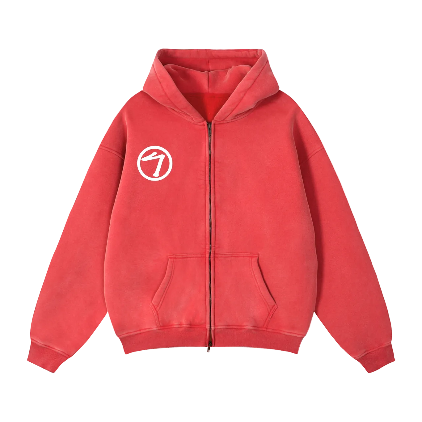 Signature Zip-Up Hoodie (blue,black,white, or red)