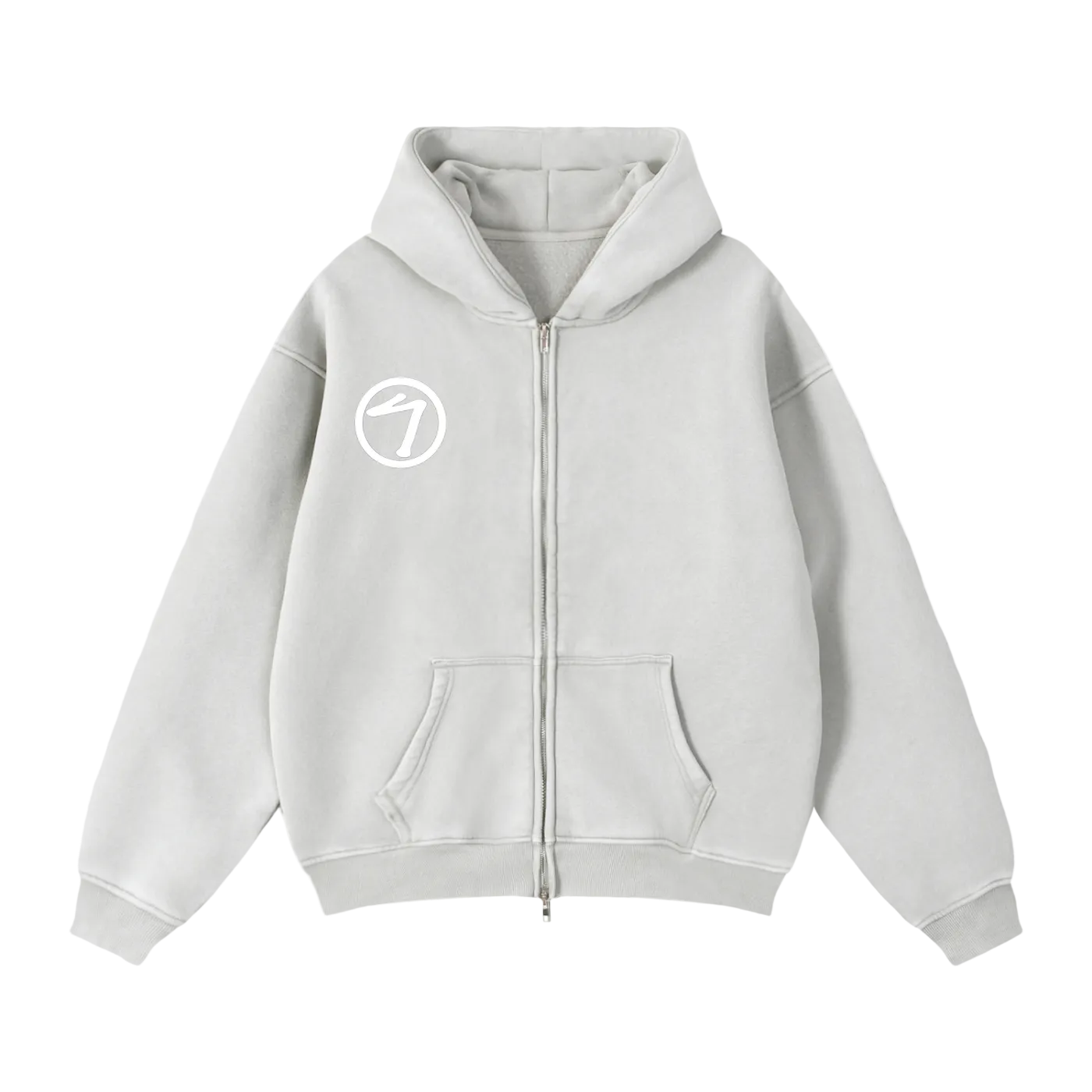 Signature Zip-Up Hoodie (blue,black,white, or red)