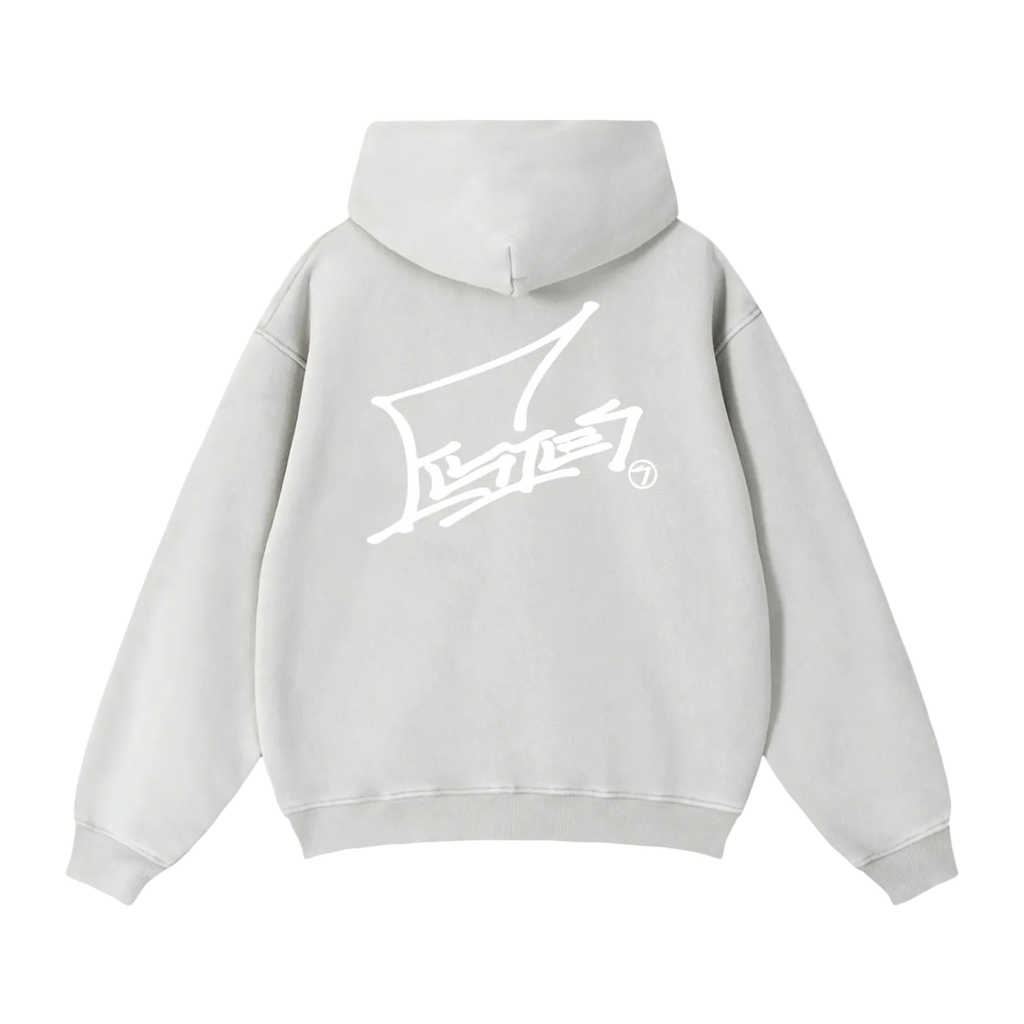 Signature Zip-Up Hoodie (blue,black,white, or red)